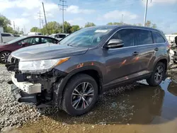 Carros salvage sin ofertas aún a la venta en subasta: 2018 Toyota Highlander LE