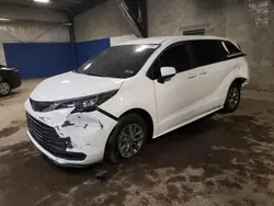 Salvage cars for sale at Chalfont, PA auction: 2024 Toyota Sienna LE