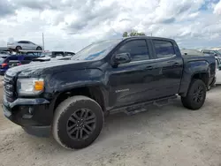 GMC salvage cars for sale: 2019 GMC Canyon SLE