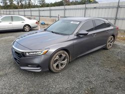 Salvage cars for sale at auction: 2018 Honda Accord EX