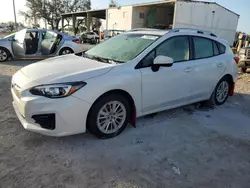 Subaru salvage cars for sale: 2018 Subaru Impreza Premium Plus