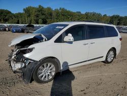 Salvage cars for sale from Copart Conway, AR: 2015 Toyota Sienna XLE