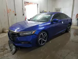 Carros salvage para piezas a la venta en subasta: 2018 Honda Accord Sport