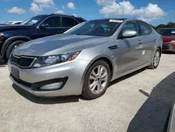 Flood-damaged cars for sale at auction: 2011 KIA Optima EX