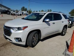 Chevrolet salvage cars for sale: 2020 Chevrolet Traverse Premier