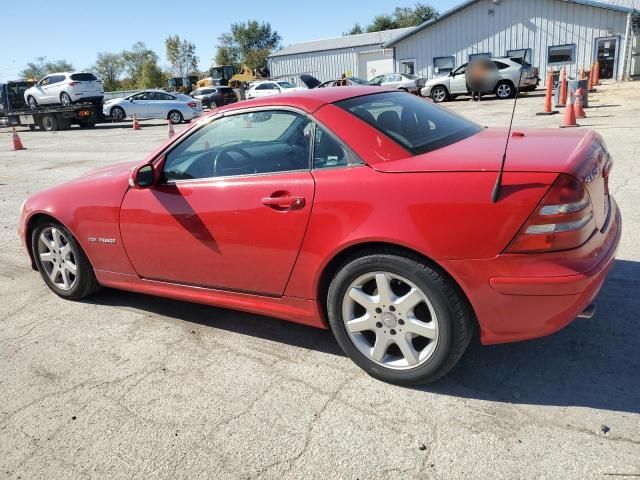 2001 Mercedes-Benz SLK 230 Kompressor