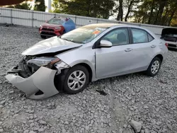 Salvage cars for sale at Windsor, NJ auction: 2017 Toyota Corolla L