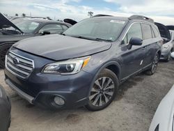 Flood-damaged cars for sale at auction: 2015 Subaru Outback 2.5I Limited