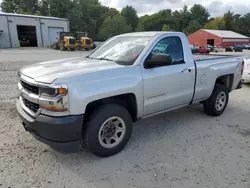 Salvage cars for sale from Copart Mendon, MA: 2017 Chevrolet Silverado K1500