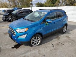 Ford Ecosport Vehiculos salvage en venta: 2018 Ford Ecosport SE