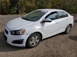 Chevrolet salvage cars for sale: 2012 Chevrolet Sonic LS