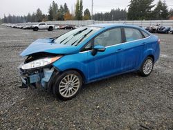 Ford Fiesta salvage cars for sale: 2016 Ford Fiesta Titanium