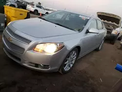 Salvage cars for sale at Brighton, CO auction: 2012 Chevrolet Malibu LTZ