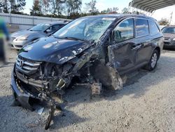 Salvage cars for sale at Spartanburg, SC auction: 2015 Honda Odyssey EXL