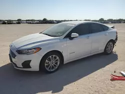 Ford Fusion se Vehiculos salvage en venta: 2019 Ford Fusion SE