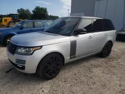 Land Rover salvage cars for sale: 2013 Land Rover Range Rover HSE