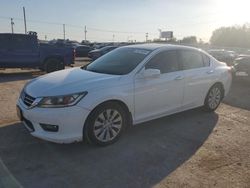 Salvage cars for sale at Oklahoma City, OK auction: 2015 Honda Accord EXL