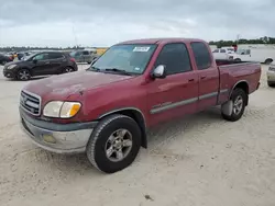 Salvage cars for sale at Houston, TX auction: 2002 Toyota Tundra Access Cab