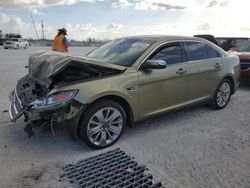 Salvage cars for sale at Arcadia, FL auction: 2012 Ford Taurus Limited