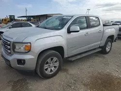 Salvage cars for sale at Temple, TX auction: 2017 GMC Canyon SLE