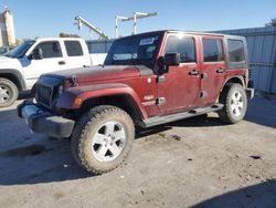 Salvage cars for sale at Kansas City, KS auction: 2010 Jeep Wrangler Unlimited Sahara