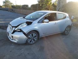 2016 Nissan Leaf SV en venta en San Martin, CA