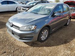 Salvage cars for sale at Elgin, IL auction: 2015 Volkswagen Golf