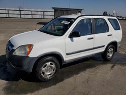 Salvage cars for sale from Copart Fresno, CA: 2003 Honda CR-V LX