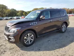 Salvage Cars with No Bids Yet For Sale at auction: 2017 Infiniti QX80 Base