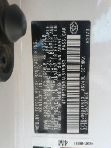 2010 Toyota Camry Base