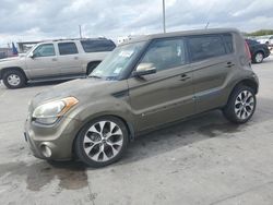 Salvage cars for sale at Grand Prairie, TX auction: 2013 KIA Soul +