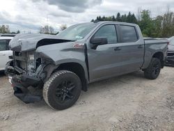 Chevrolet salvage cars for sale: 2021 Chevrolet Silverado K1500 Trail Boss Custom