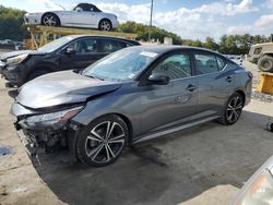 Salvage cars for sale at Windsor, NJ auction: 2020 Nissan Sentra SR