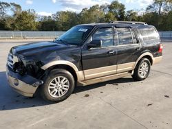 Salvage cars for sale at Savannah, GA auction: 2013 Ford Expedition XLT