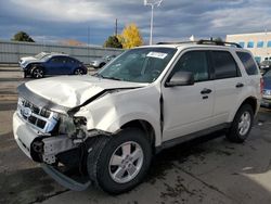 Ford Escape salvage cars for sale: 2012 Ford Escape XLT