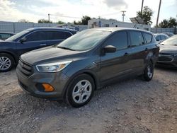 Salvage cars for sale at Oklahoma City, OK auction: 2017 Ford Escape S