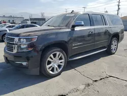 Salvage cars for sale at Sun Valley, CA auction: 2017 Chevrolet Suburban C1500 Premier