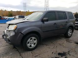 Honda Pilot LX salvage cars for sale: 2014 Honda Pilot LX