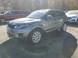 Salvage cars for sale at Glassboro, NJ auction: 2017 Land Rover Range Rover Evoque SE