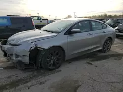 Vehiculos salvage en venta de Copart Indianapolis, IN: 2015 Chrysler 200 S