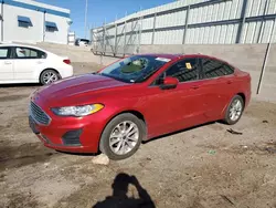 Ford Fusion se Vehiculos salvage en venta: 2020 Ford Fusion SE