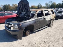 Salvage cars for sale at Madisonville, TN auction: 2017 Chevrolet Tahoe K1500 LT