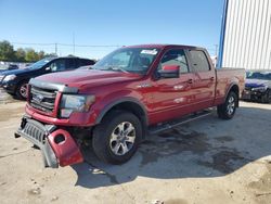 Salvage cars for sale at Lawrenceburg, KY auction: 2013 Ford F150 Supercrew