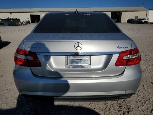 2011 Mercedes-Benz E 550 4matic