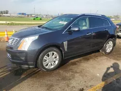 Salvage cars for sale at Woodhaven, MI auction: 2015 Cadillac SRX Luxury Collection