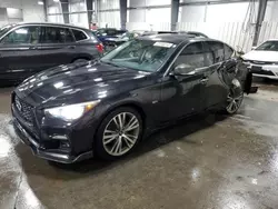 Infiniti Vehiculos salvage en venta: 2018 Infiniti Q50 Luxe