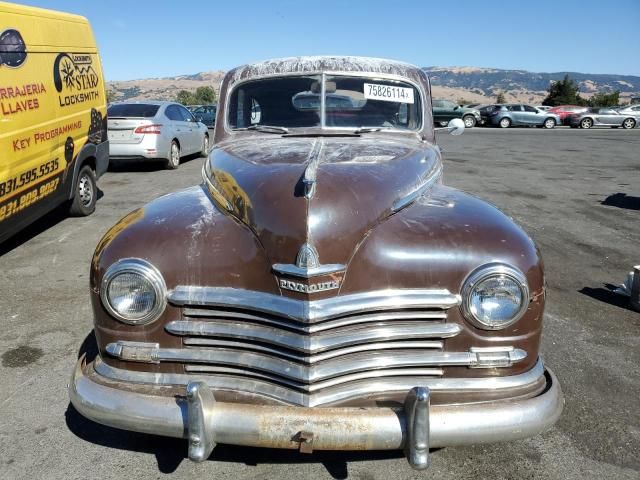 1949 Plymouth Delux