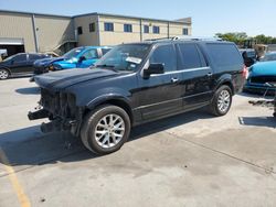 Salvage cars for sale at Wilmer, TX auction: 2015 Ford Expedition EL Limited