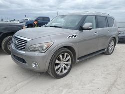 Salvage cars for sale at Arcadia, FL auction: 2014 Infiniti QX80