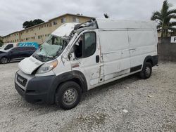 Salvage cars for sale at Opa Locka, FL auction: 2019 Dodge RAM Promaster 2500 2500 High